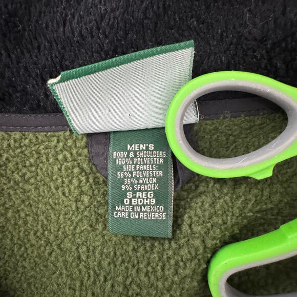 LL Bean Men's Polartec Fleece-Lined Jacket Green Size Small - Picture 5 of 8